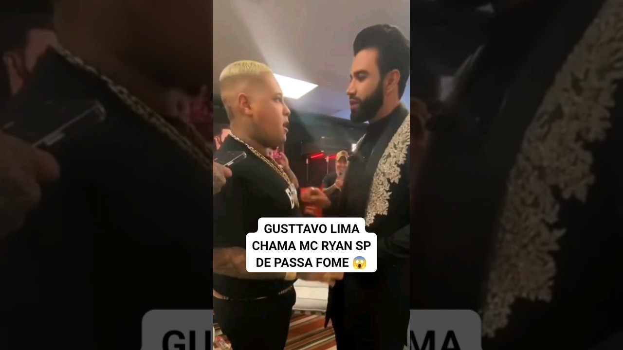 GUSTTAVO LIMA CHAMA MC RYAN SP DE PASSA FOME 😱 #gusttavolima  #viraliza #mcryansp #funk