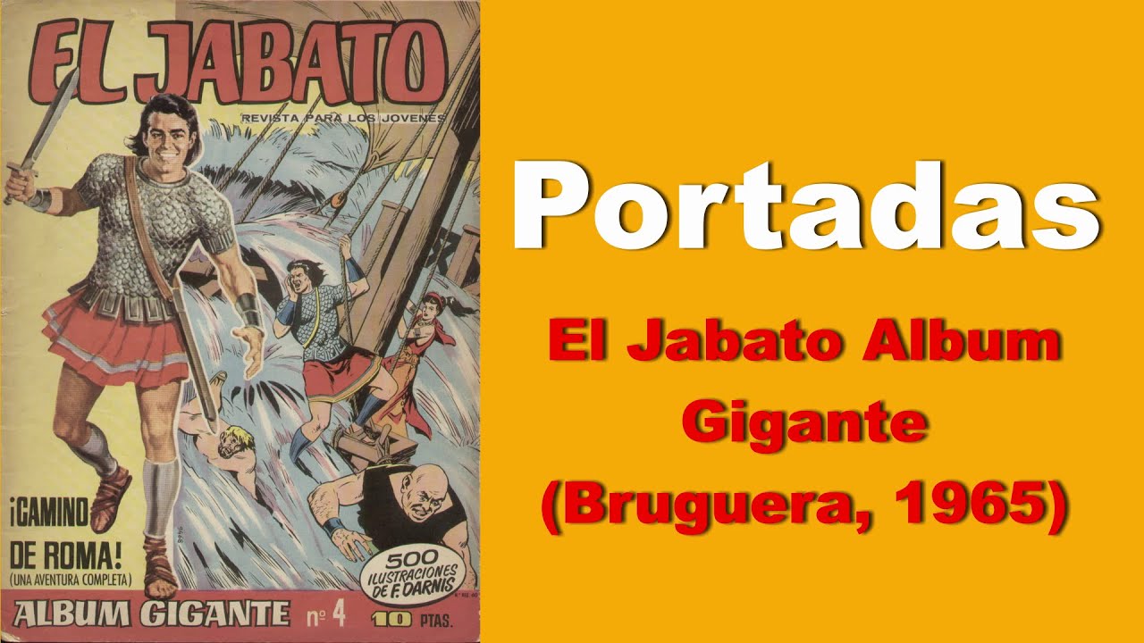 Todas las portadas de la revista El Jabato Album Gigante (Bruguera, 1965)