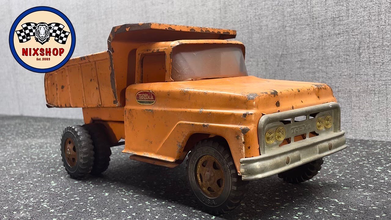 1964 Tonka Dump Truck Restoration + Instructions on 