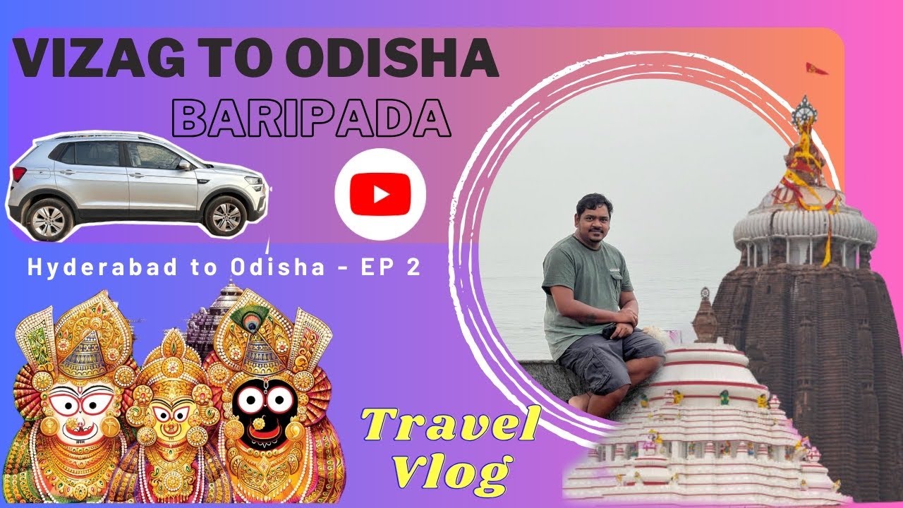 Visakhapatnam to Baripada (Odisha) | Hyderabad to Odisha Ride | The ZigZag Life |
