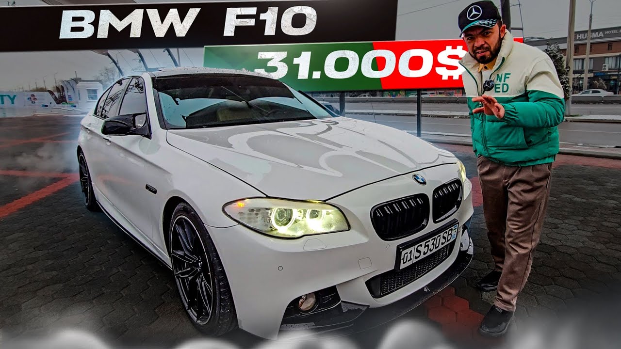 BMW F10 sotiladi haqiqiy erkaklarni moshinasi