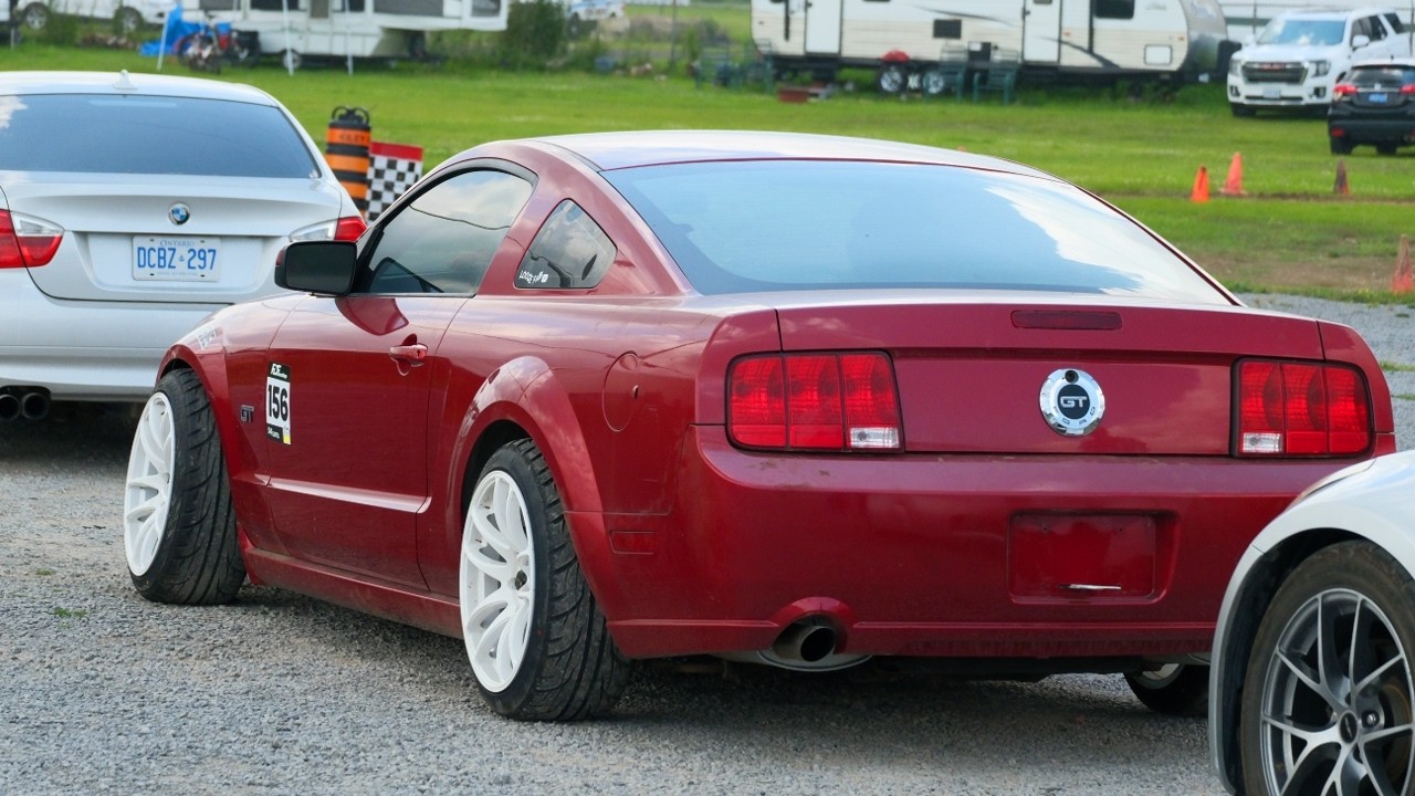 First Track Day in the Drift Mustang!