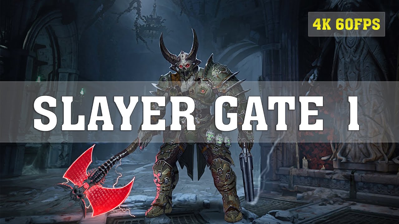 DOOM Eternal 4K PC Gameplay - Slayer Gate 1 NIGHTMARE | Titan RTX | ThirtyIR