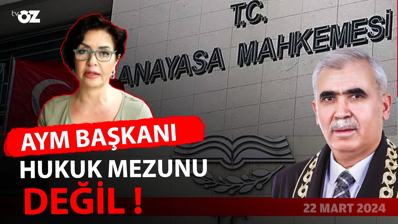 AYM Başkanı Kadir Özkaya hukuk mezunu değil !