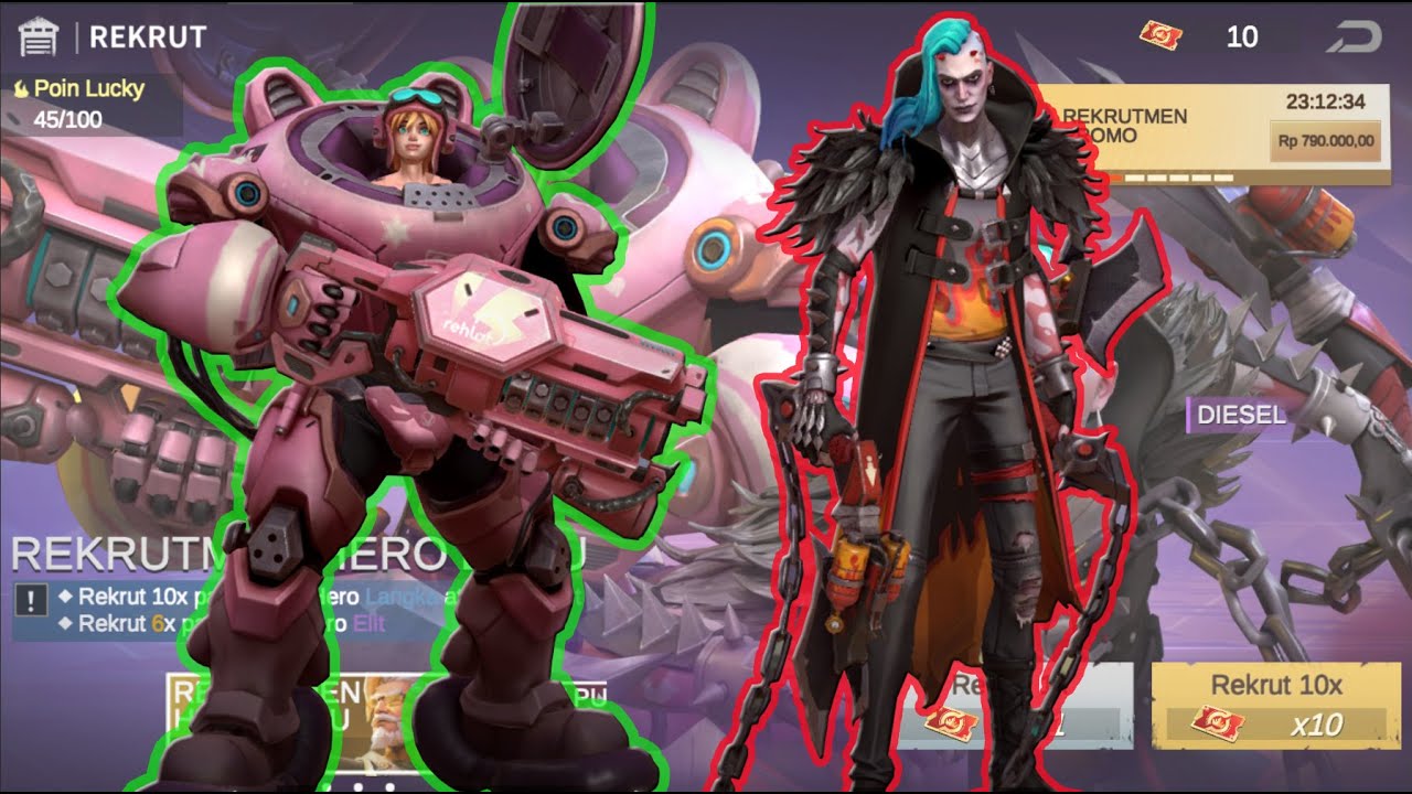 Rekrut hero baru YOLANDA dan DIESEL | Last Fortress Underground