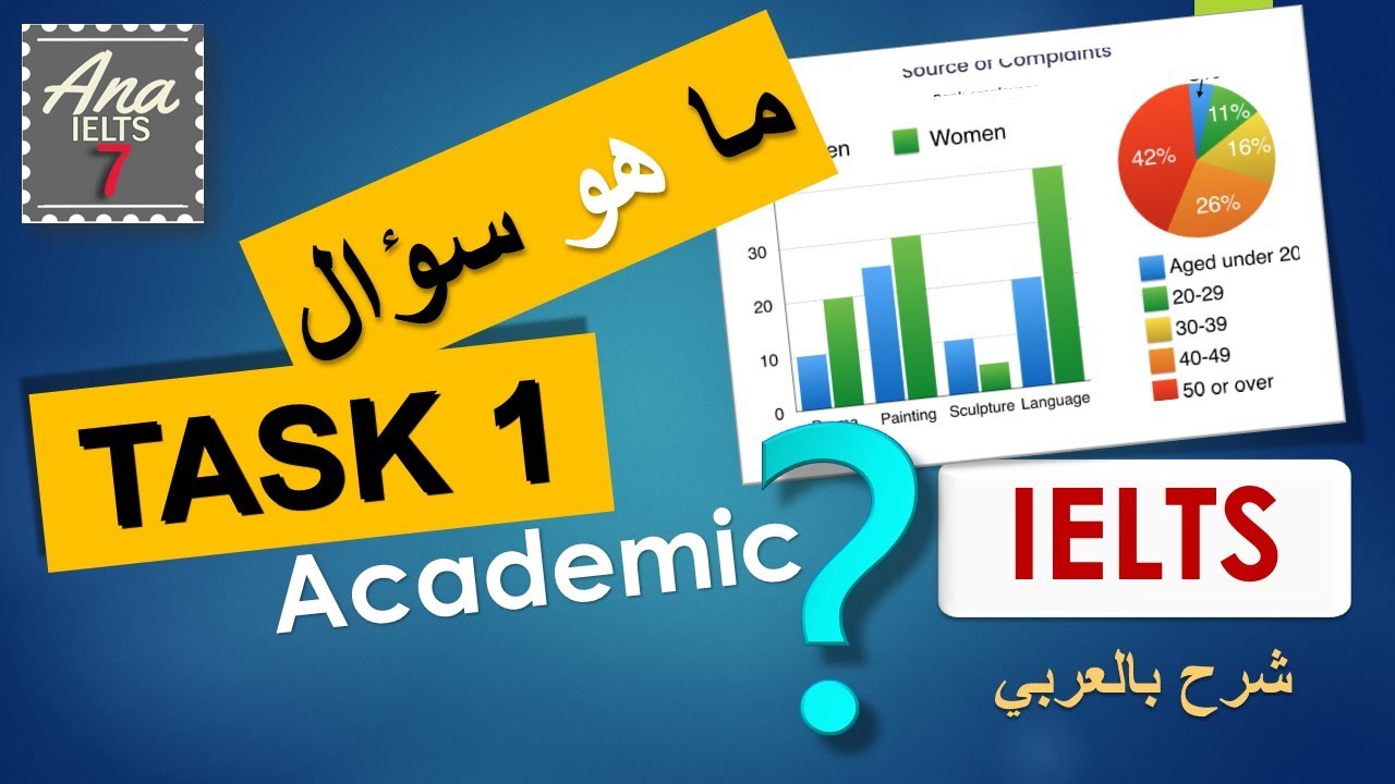 Task 1 academic (2024) | ما هو سؤال تاسك 1 اكاديمك - شرح بالعربي