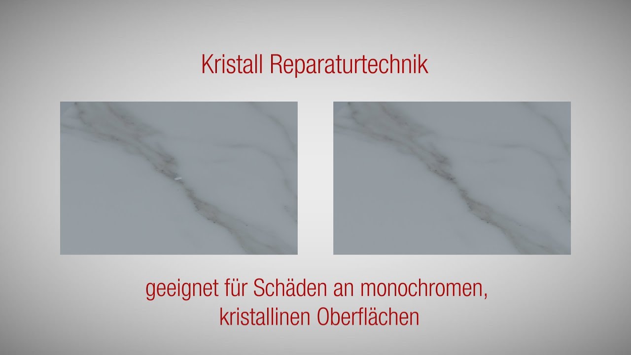 StoneLux® 2.0 Kristall Reparaturtechnik - Schritt für Schritt