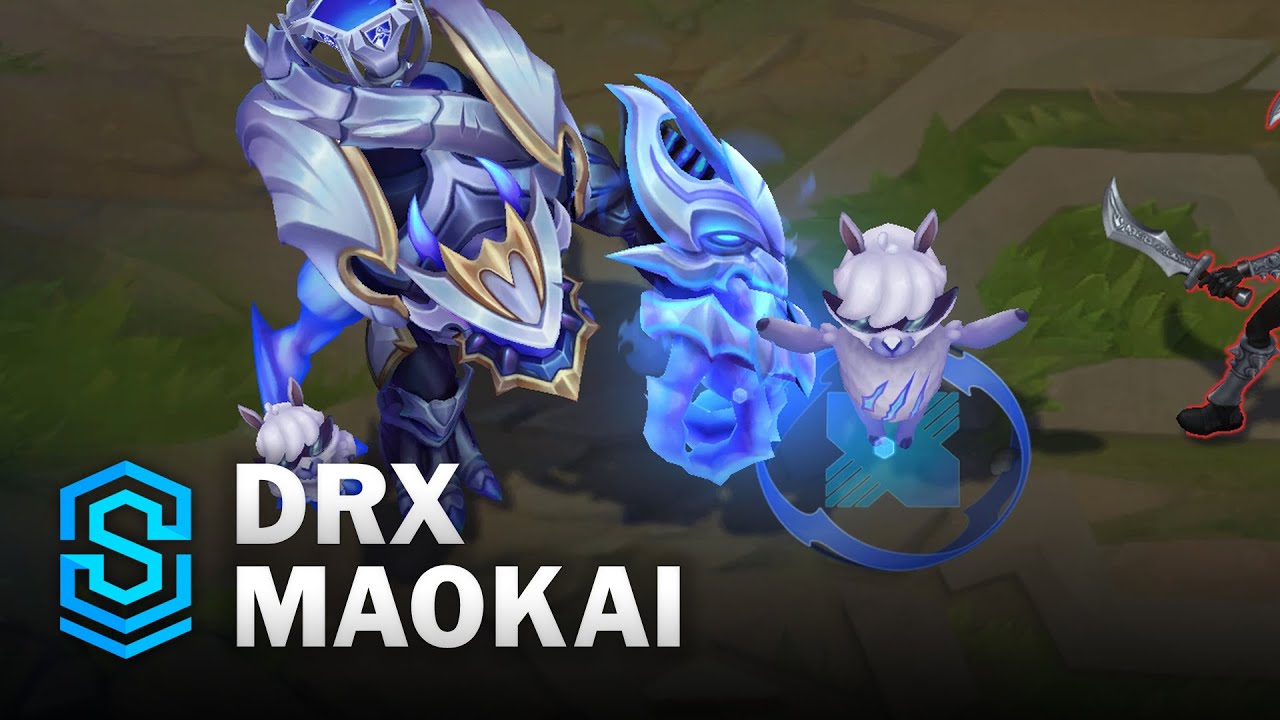 DRX Maokai Skin Spotlight - Pre-Release - PBE Preview - League of Legends