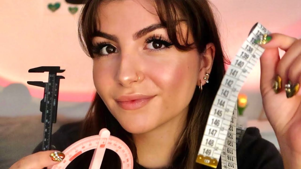 ASMR | Examens & Mesures au hasard sur ton visage *c'est hyper relaxant*