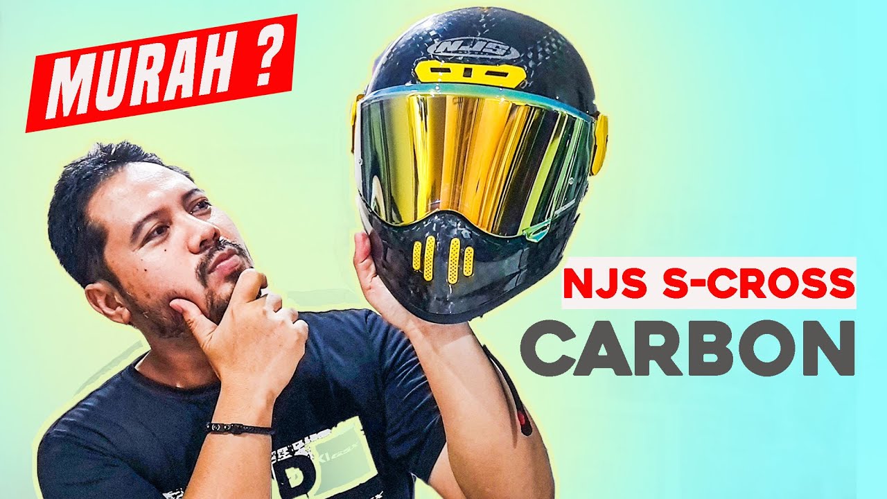 HELM CARBON MURAH !! 😱 NJS S-CROSS 2023 🔥 | GILEE, KEREN PARAH