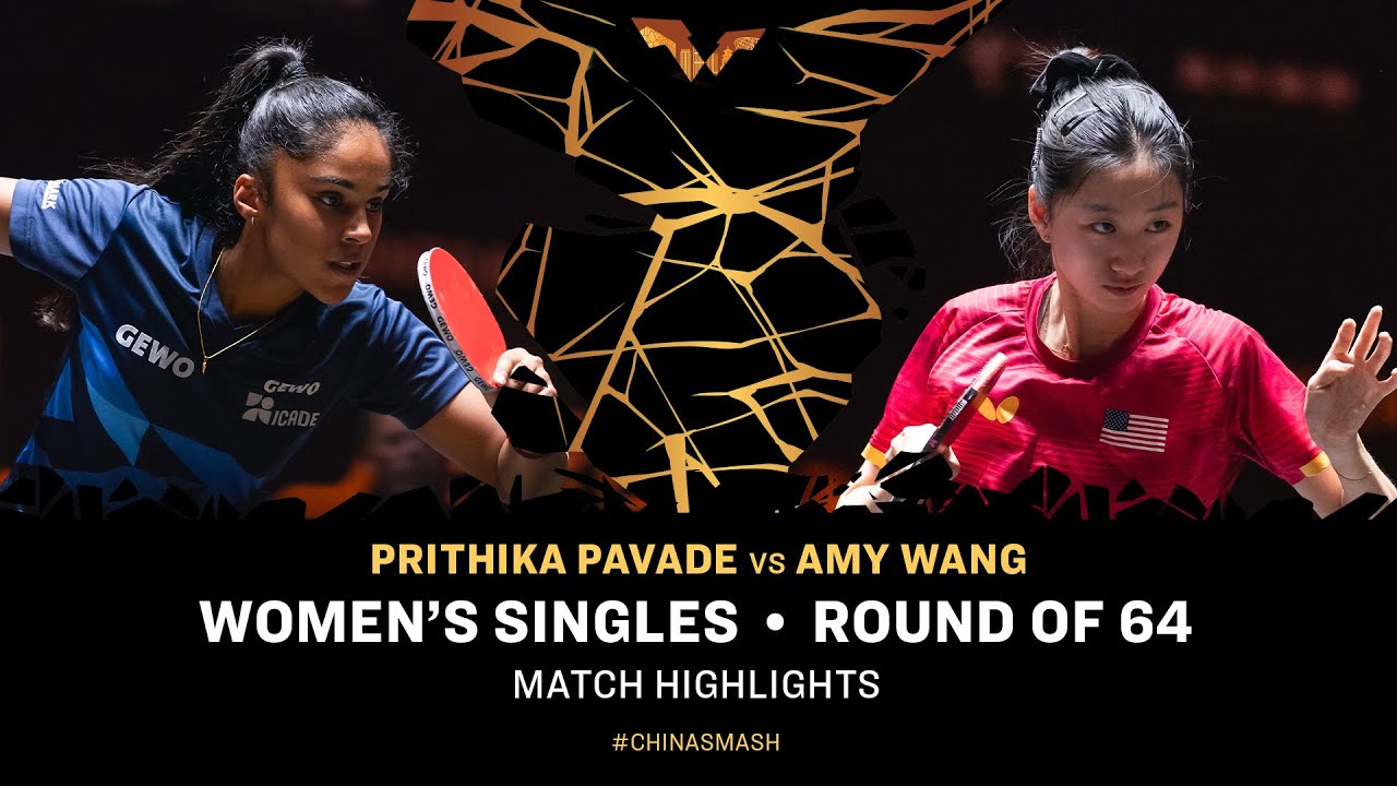 Prithika Pavade vs Amy Wang | WS R64 | #ChinaSmash 2025