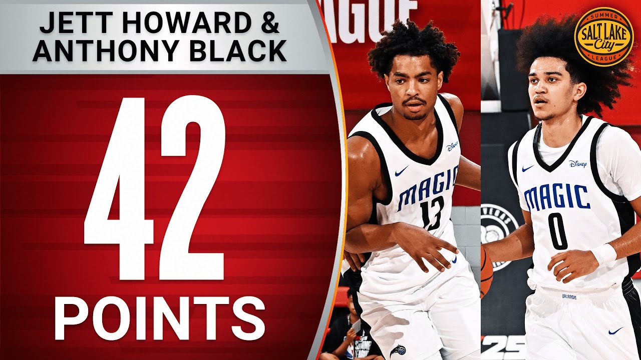Magic Sophomores 👀 Jett Howard (22 PTS) & Anthony Black (20 PTS) SHINE In Vegas!