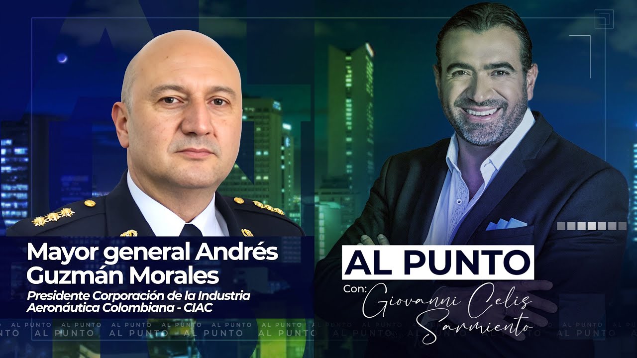 Mayor general Andrés Guzmán Morales, presidente Corporación Industria Aeronáutica Colombiana - CIAC