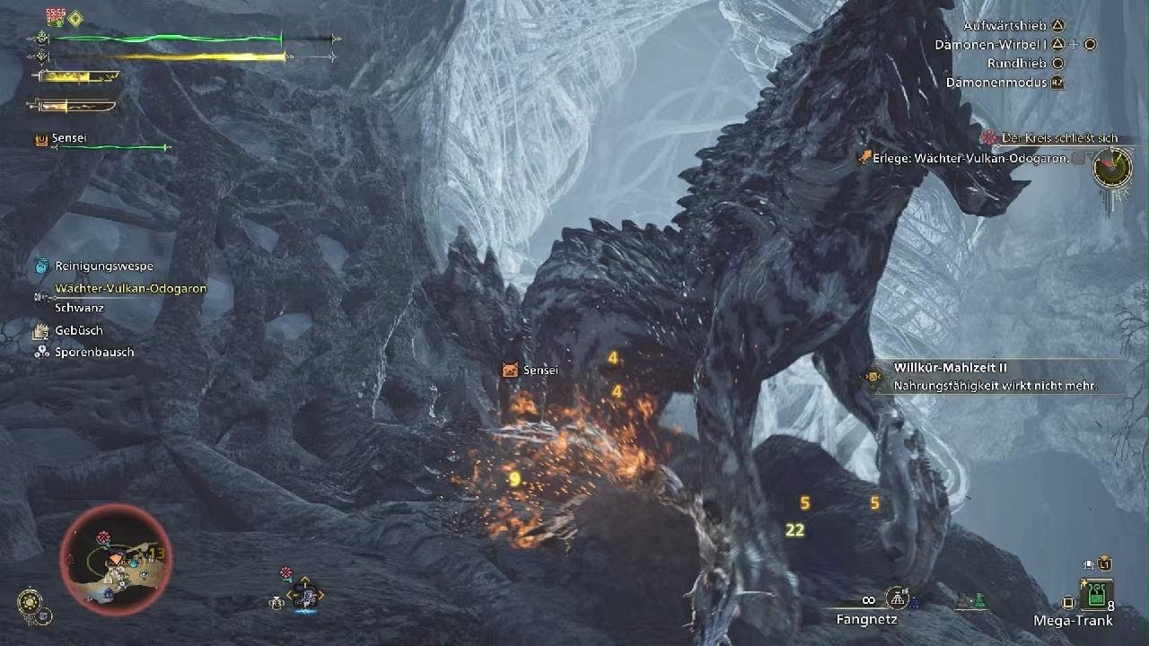 Monster Hunter Wilds Wächter - Vulkan - Odogaron & Xu Wu