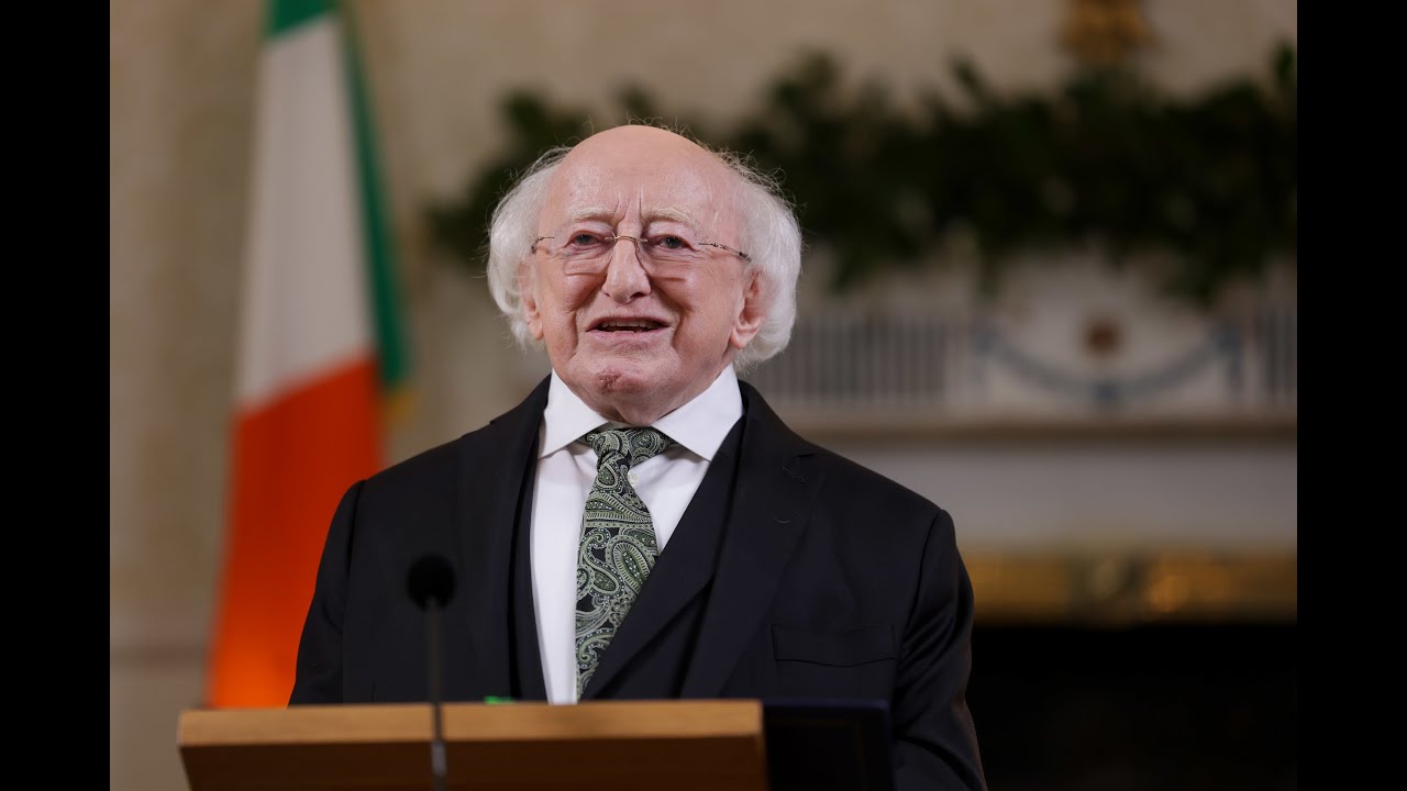 President Michael D. Higgins marks St. Patrick’s Day 2025