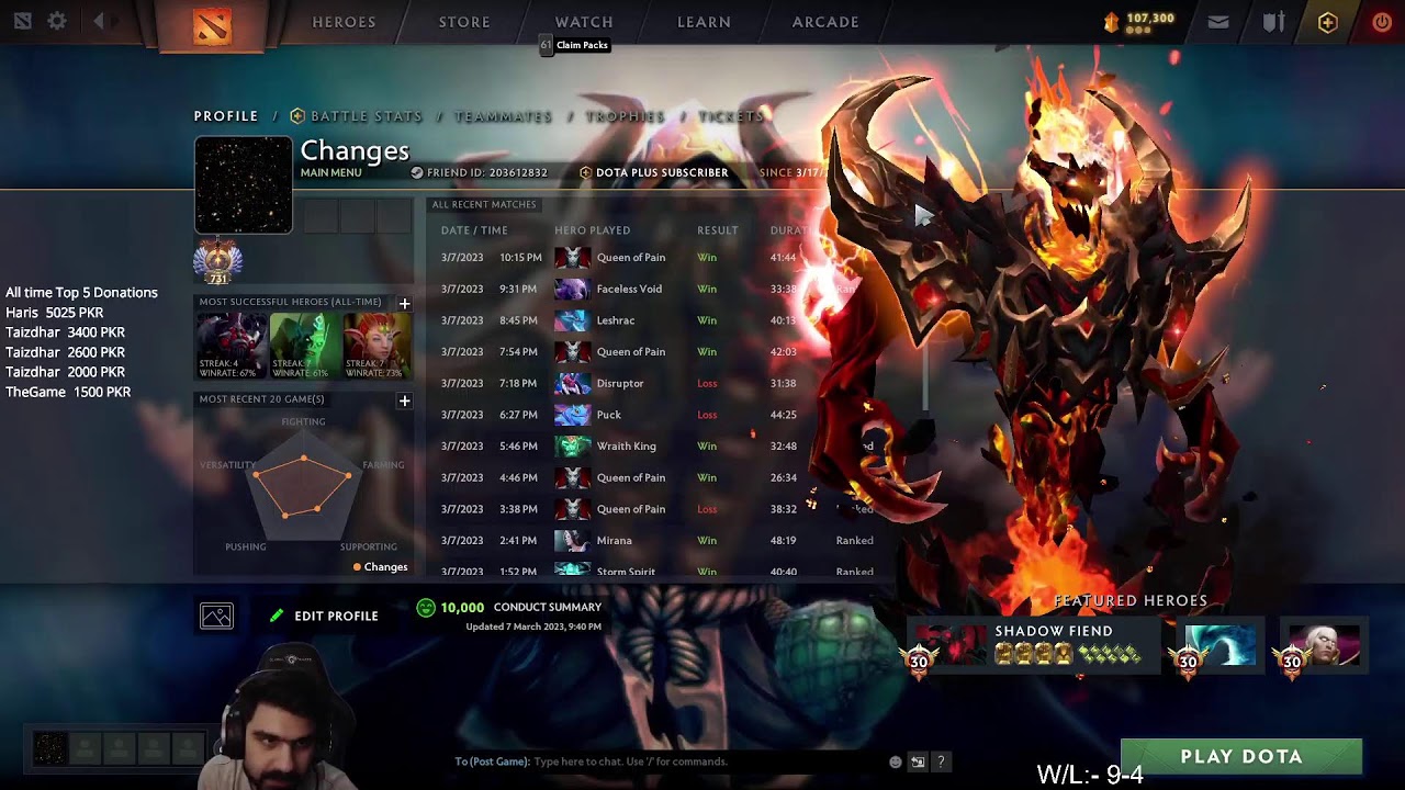 NEW PATCH LONG STREAM