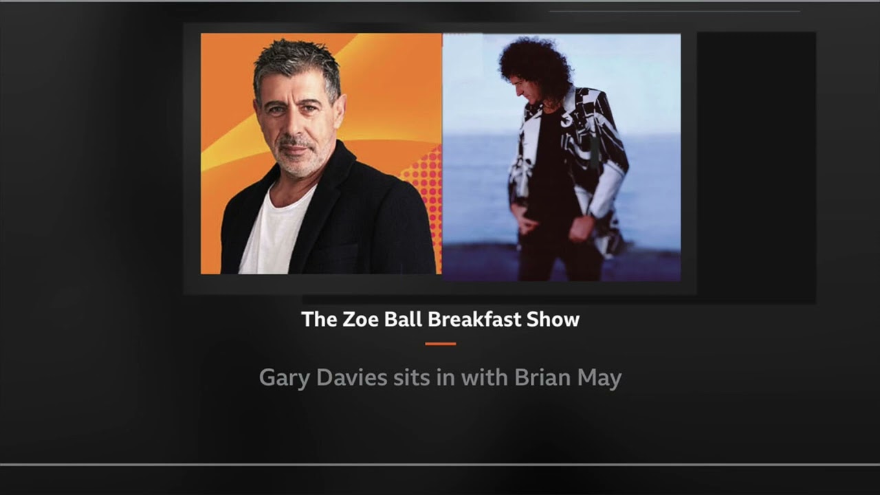 Brian May and Gary Davies BBC2 Breakfast 15/04/2022
