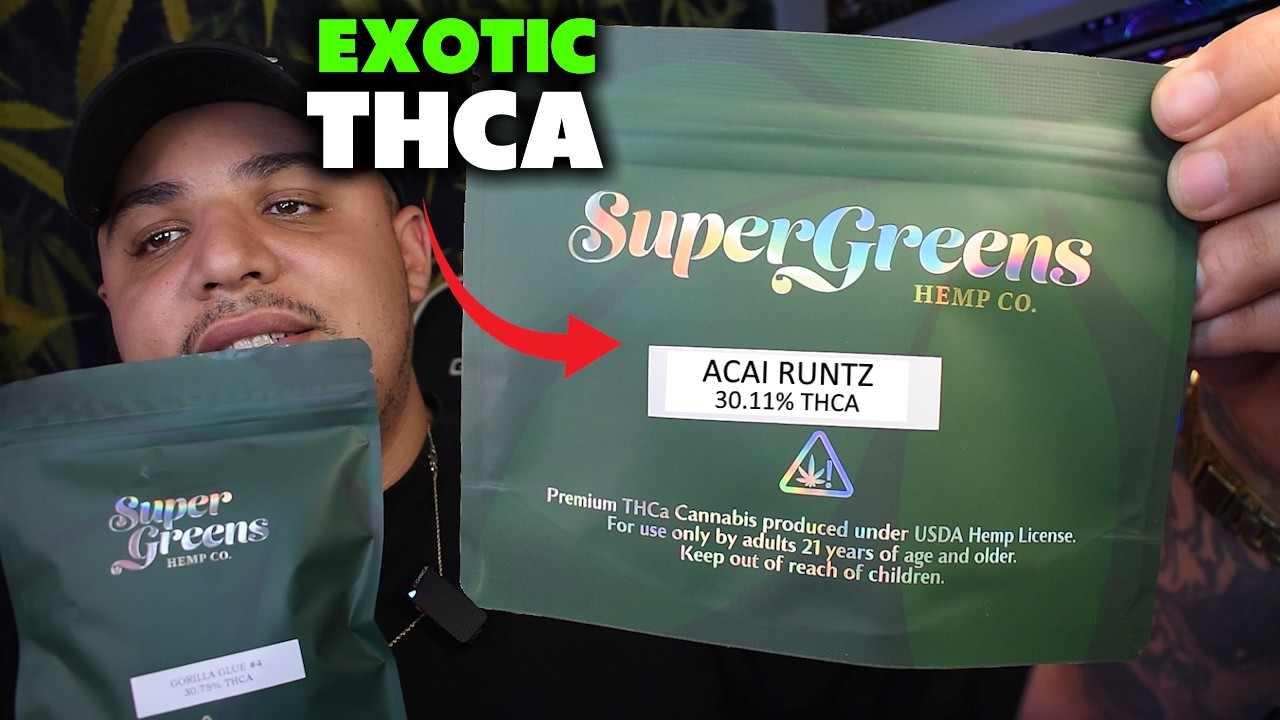 Обзор THCA от Super Greens: лучший бюджетный THCA из всех, что я видел