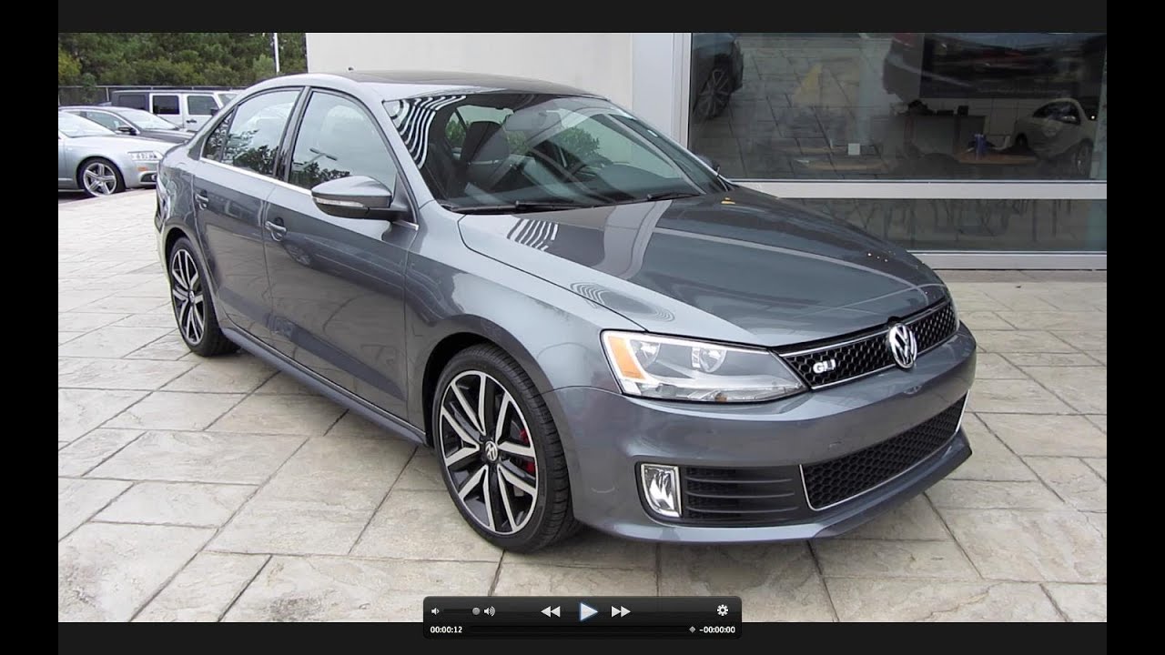 2012 Volkswagen Jetta GLI Autobahn Start Up, Exhaust, and In Depth Tour