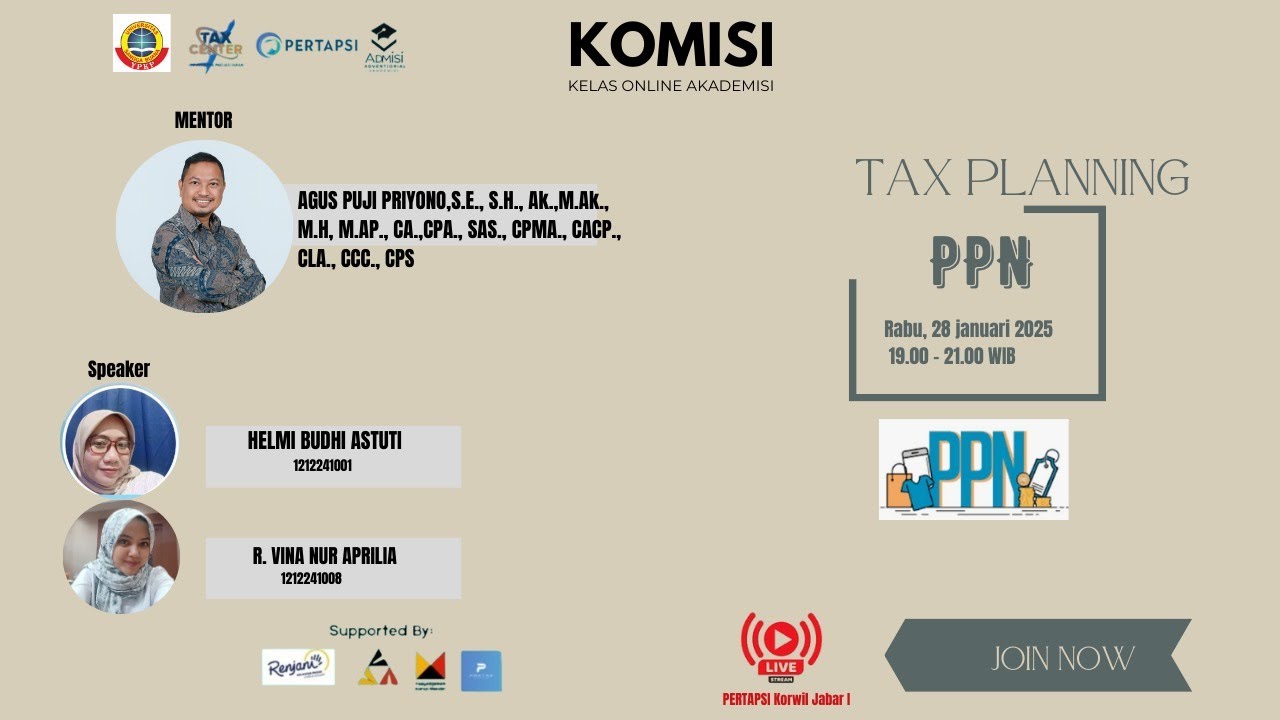 Perencanaan Pajak Pertambahan Nilai (PPN)