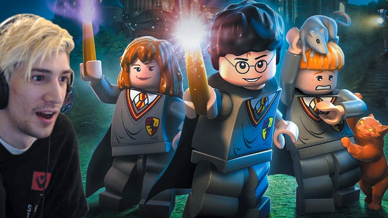 xQc plays Lego Harry Potter: Years 1–4 | Part 1 (with chat)