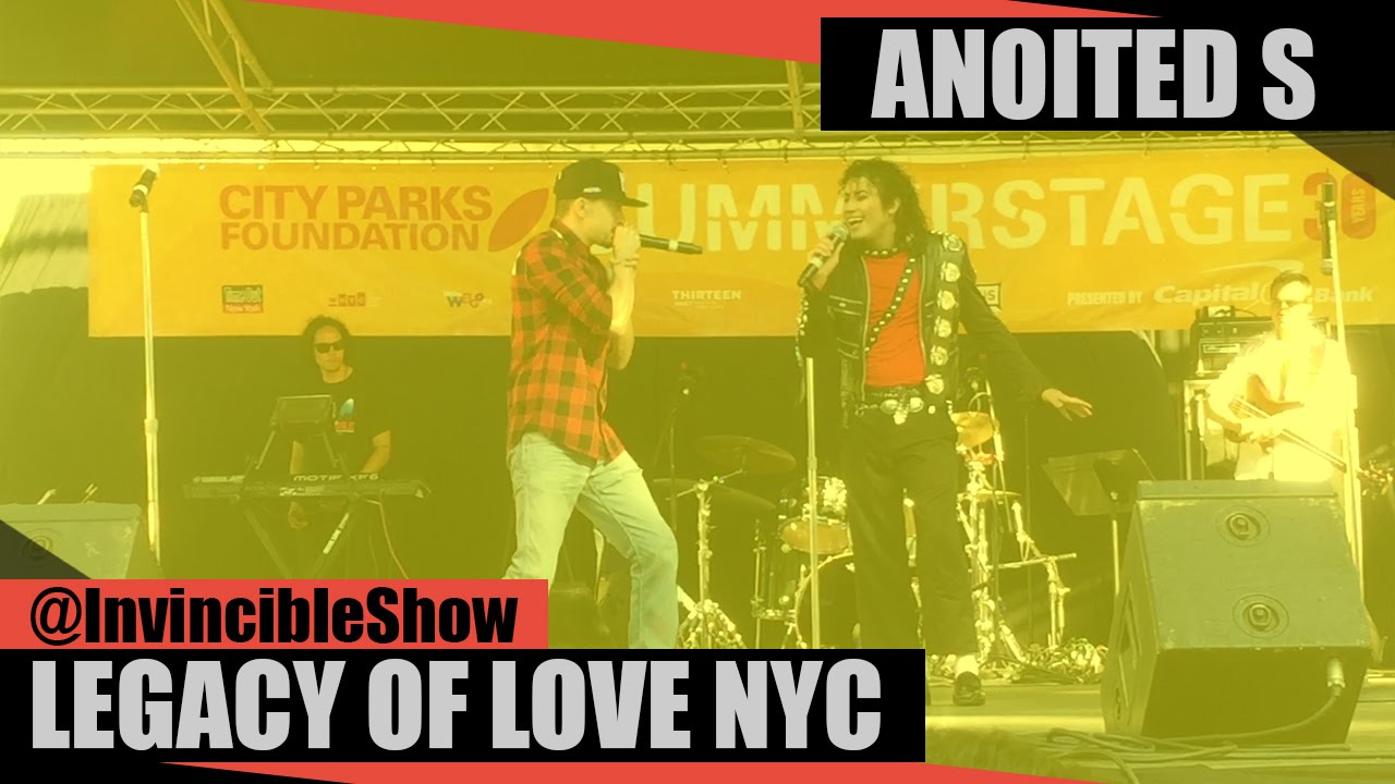 TGIM & J5 Medley (ft. Anoited S) - Invincible: a Glorious Tribute to Michael Jackson @ Summerstage