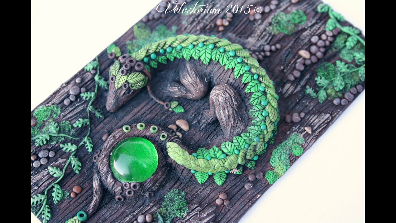 Polymer Clay Fantasy Art & Journal Covers by Velvetorium | Gothic & Fantasy Art
