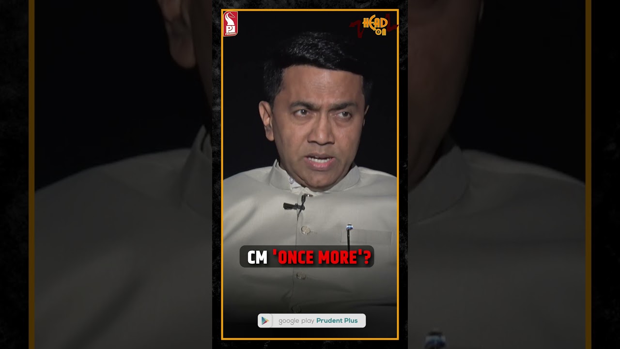 CM: The Undisputed Leader? | Dr Pramod Sawant | Shorts | Head On | Prudent