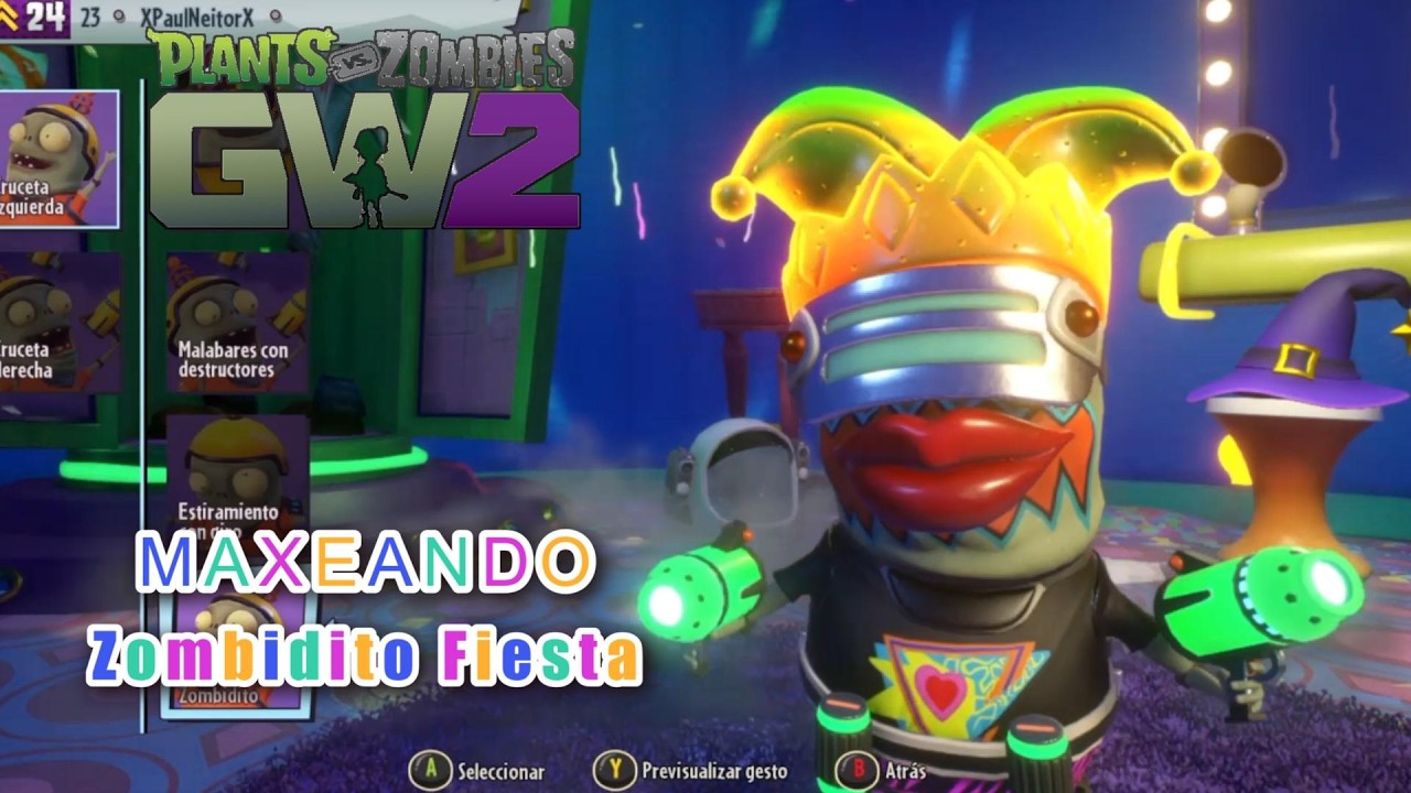 MAXEANDO a Labios Carnocitos!! en PvZ GW2: No podían contra el Poder Mecha 😎😎