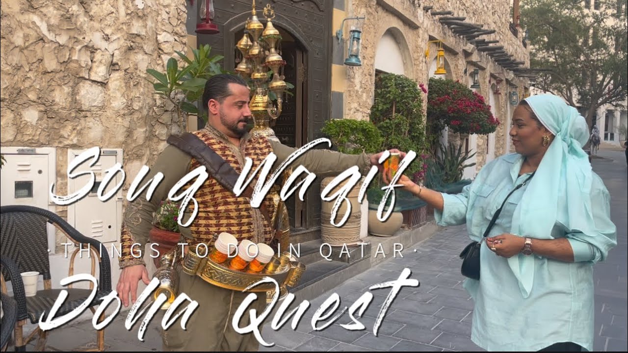 Qatar Vlog: things to do in Doha | Souq Waqif| Doha Quest