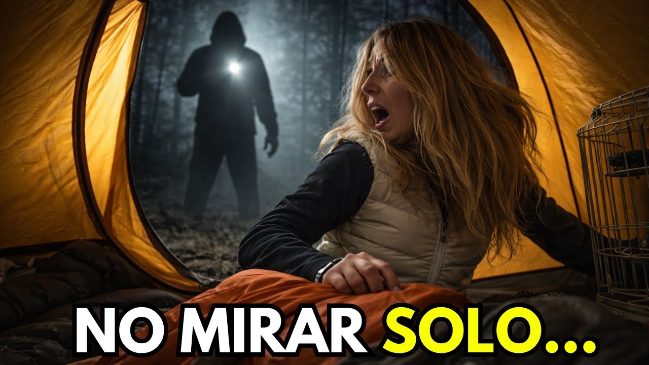 Nunca Debió Acampar Sola… Lo que Grabó la Cámara es Terror Puro