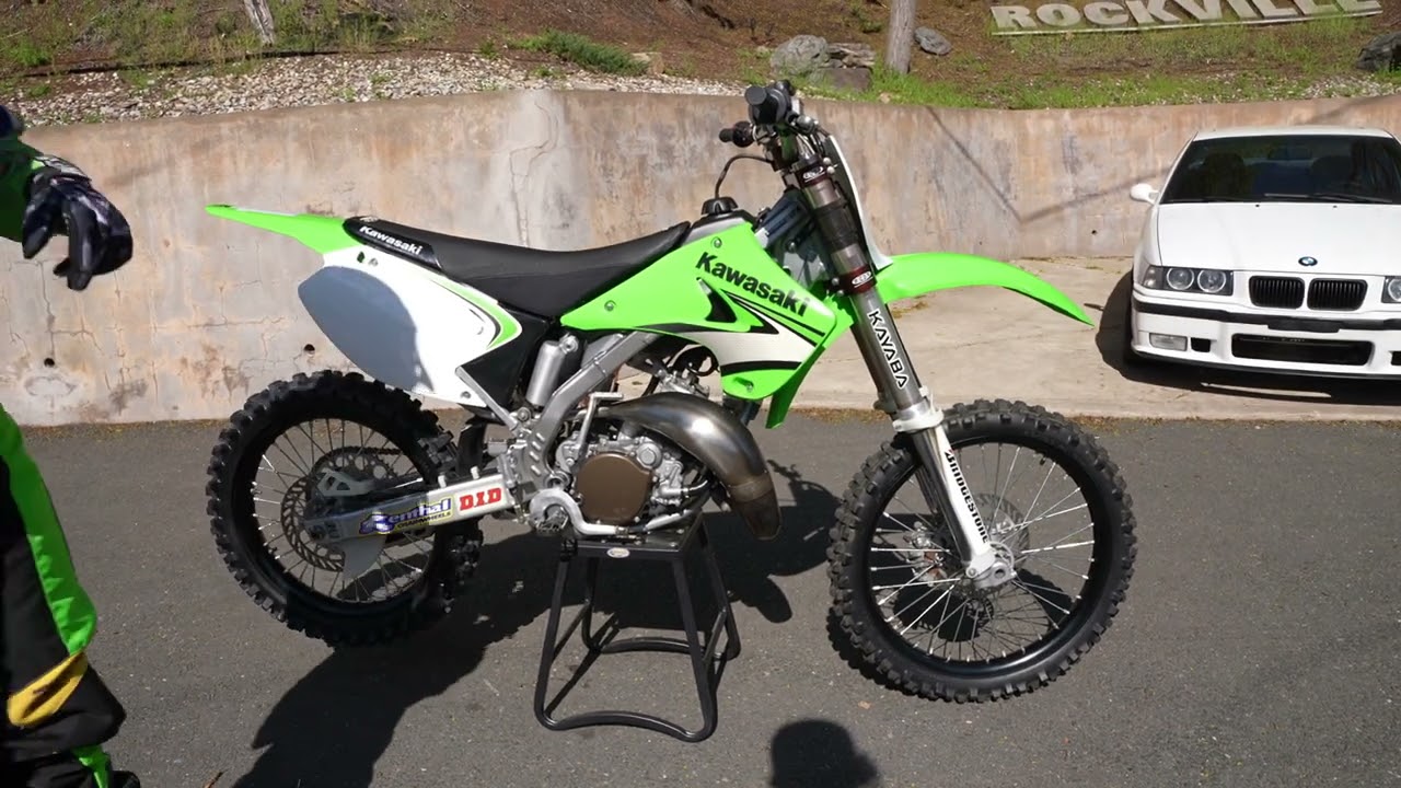 A.M.A. NATIONAL CHAMPIONSHIP WINNING 2003 KAWASAKI KX125 Pro Circuit