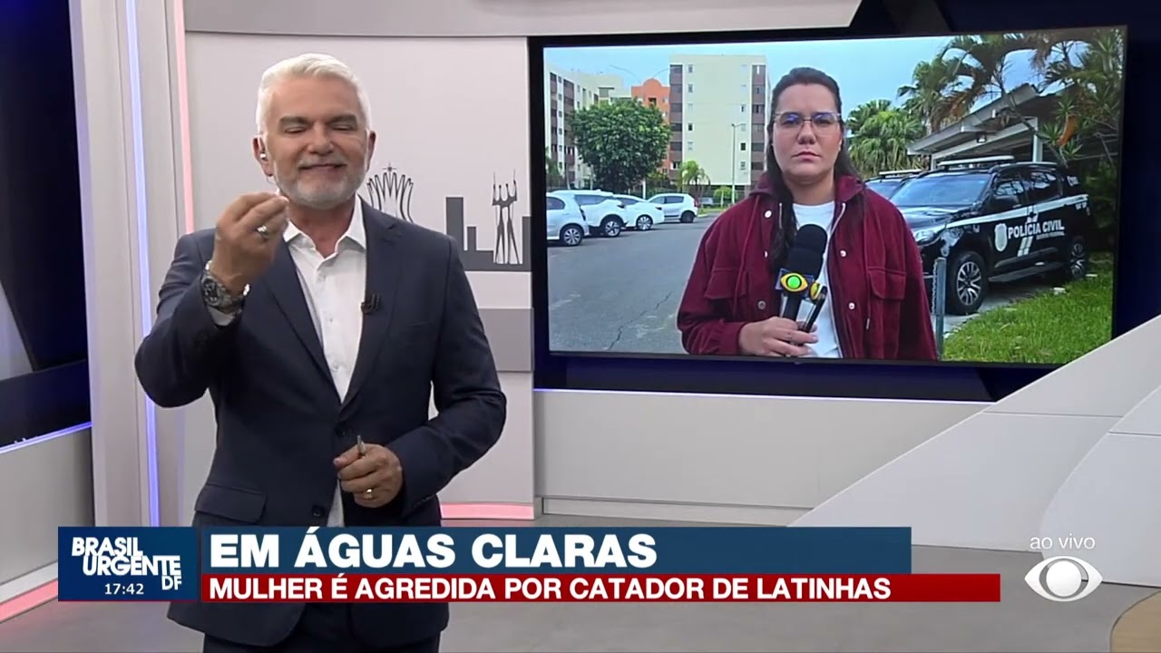 Em Águas Claras: mulher é agredida por catador de latinhas