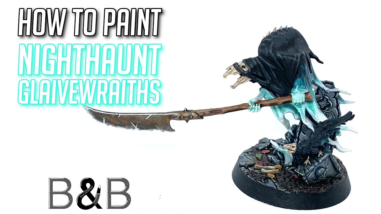 How to paint a Nighthaunt Glaivewraith