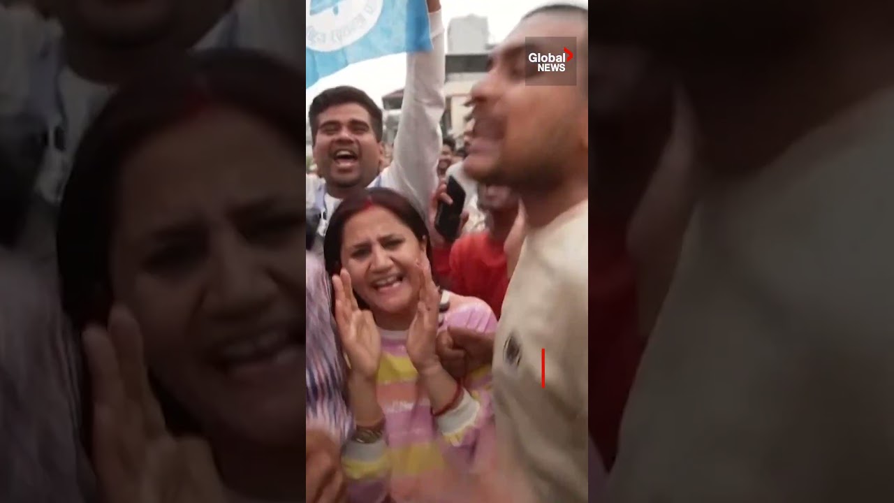 Nepal rapper-turned-politician Balendra Shah celebrates election win with supporters