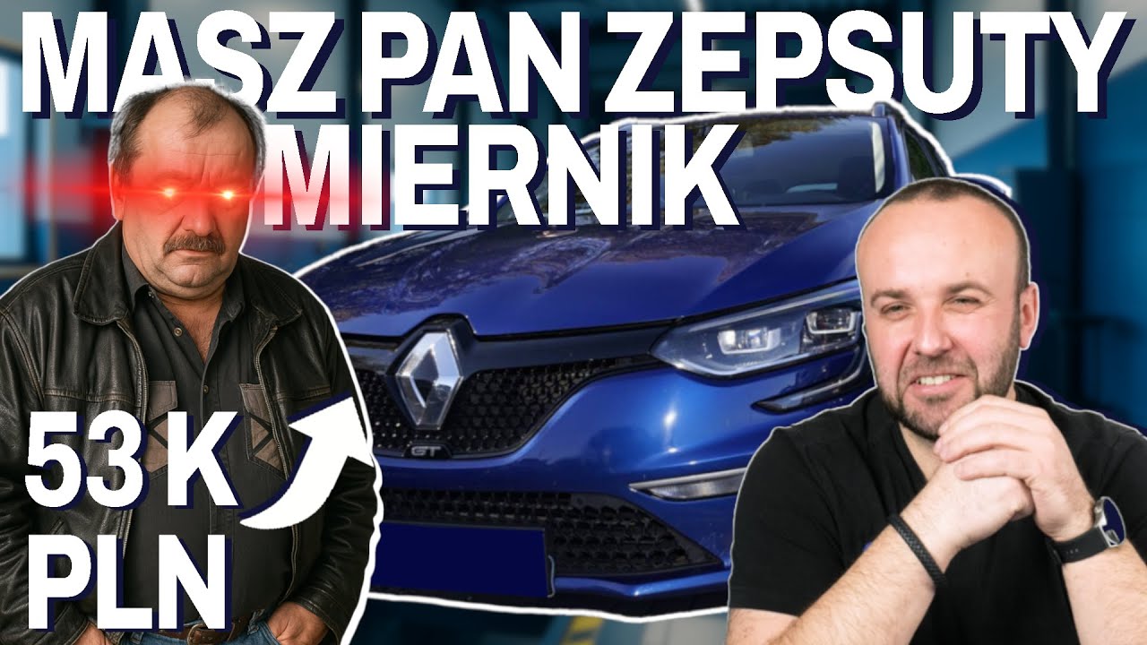 A sprzedawca nic nie wie... - Renault Megane 1.6 TCE 205 KM 2016 rok 85000 km 55000 zł
