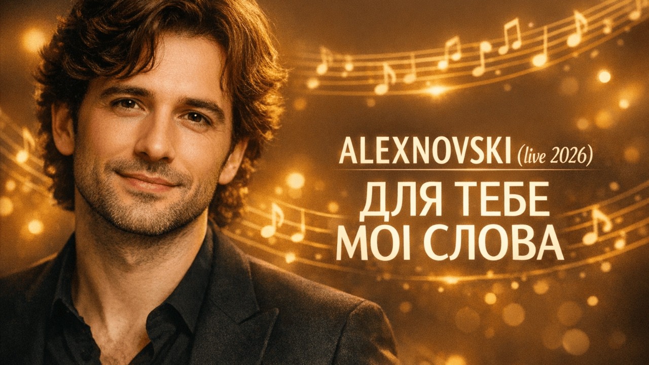 ALEXNOVSKI – Для тебе мої слова (Live 2026) | пісня про кохання наживо