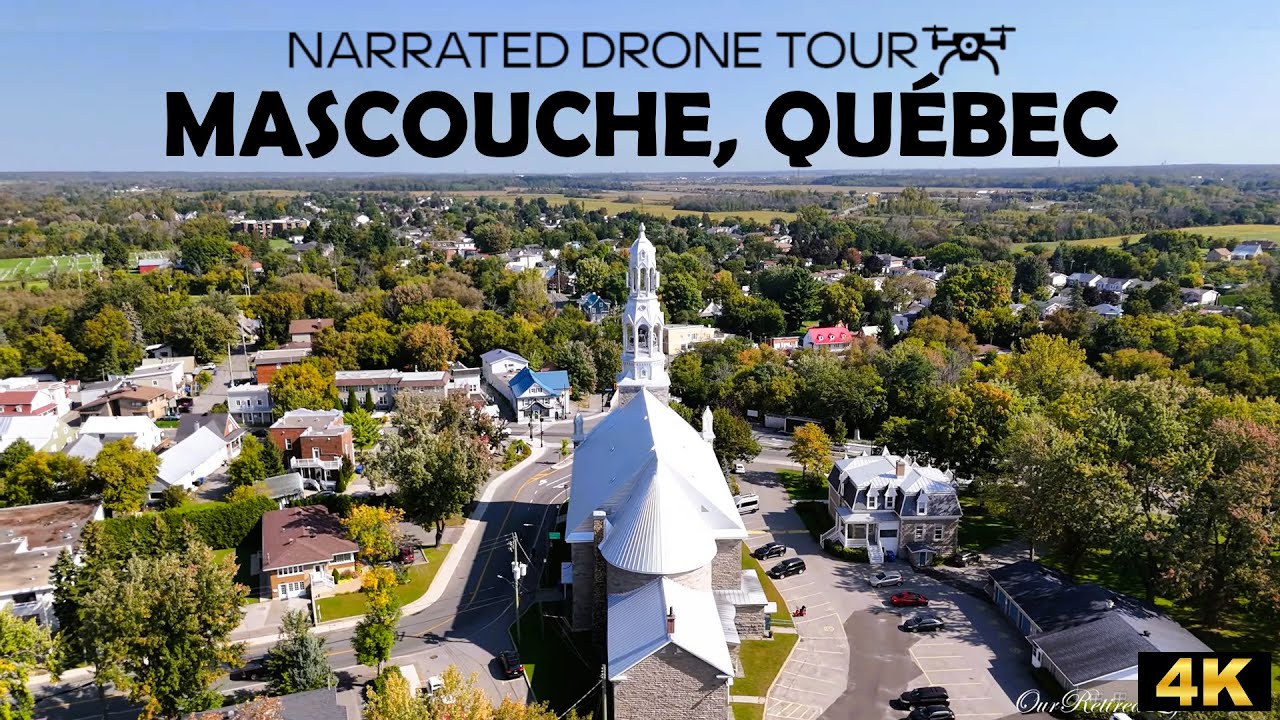⚜️Mascouche,  Quebec 🌆✨4K Drone