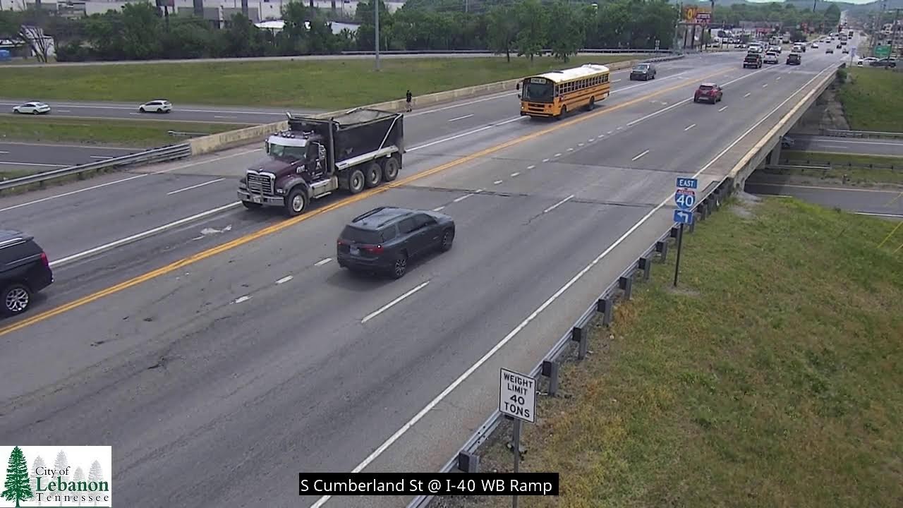 S Cumberland St @ I-40WB