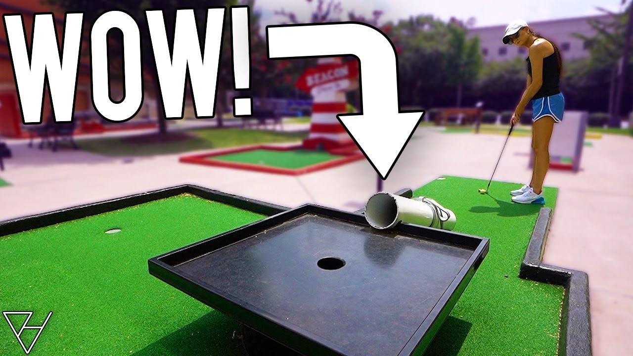 Awesome One Of A Kind FREE Mini Golf Course!