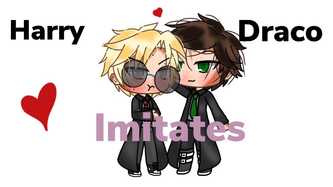 Harry imitates Draco | Gacha Drarry | Harry Potter