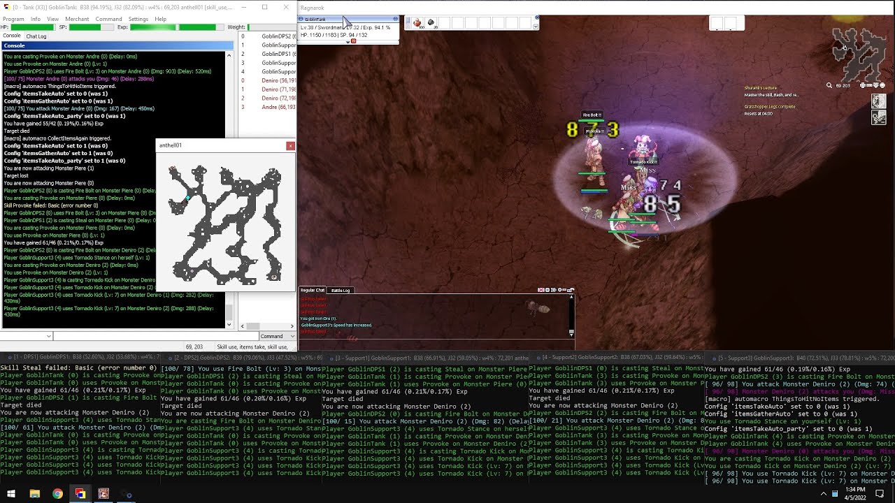 OpenKore : Testing Group Macros (Morroc) (X-Kore) (rAthena) (kRO) (Ragnarok Online)