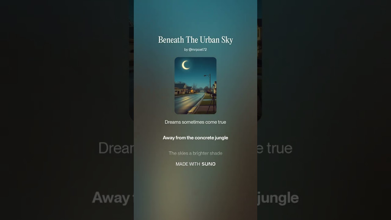 Beneath The Urban Sky