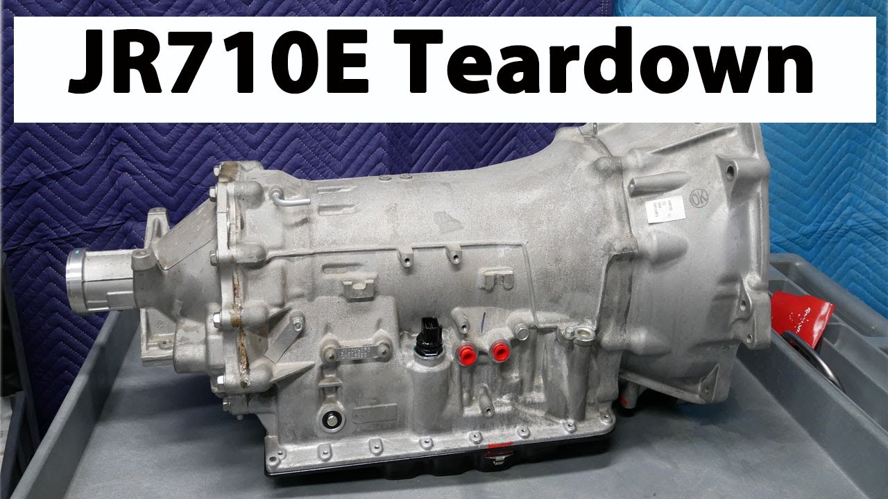 Nissan Infiniti JATCO JR710E Transmission Disassembly