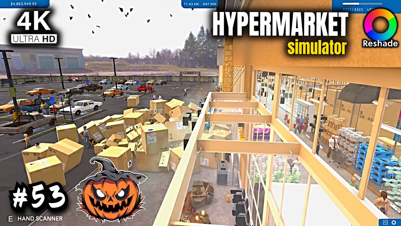 Performance Improvement Update Hypermarket Simulator 4K PC Reshade #53
