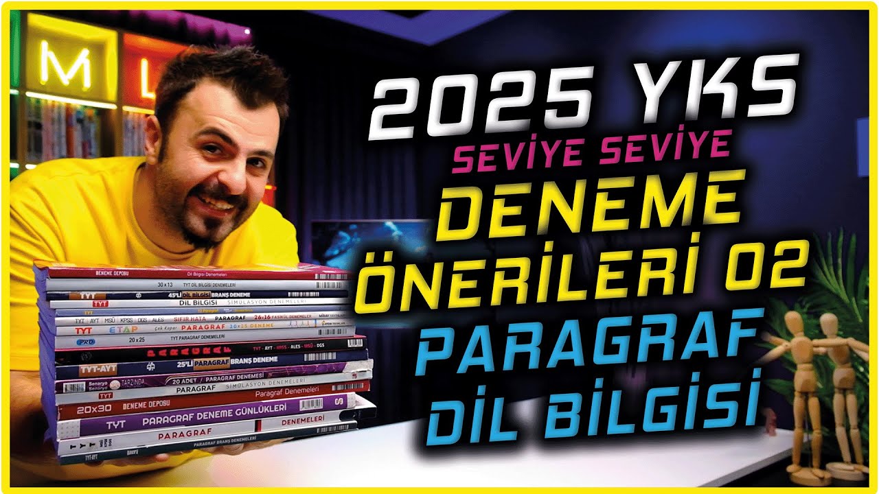 2025 Paragraf - Dil Bilgisi Deneme Önerileri | Seviye Seviye | Sponsorsuz | Deneme Kombini 02