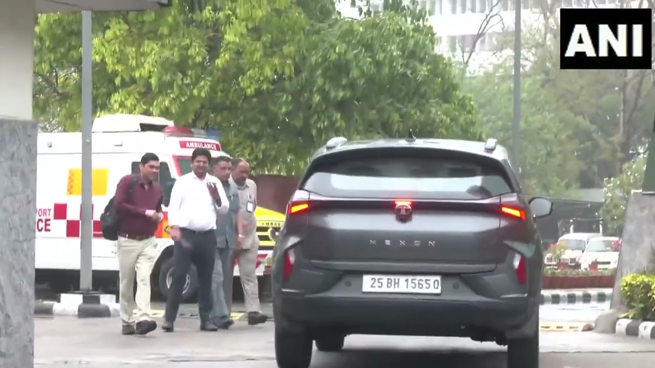 #WATCH | Delhi: Industrialist Anil Ambani reaches the CBI headquarters for questioning.