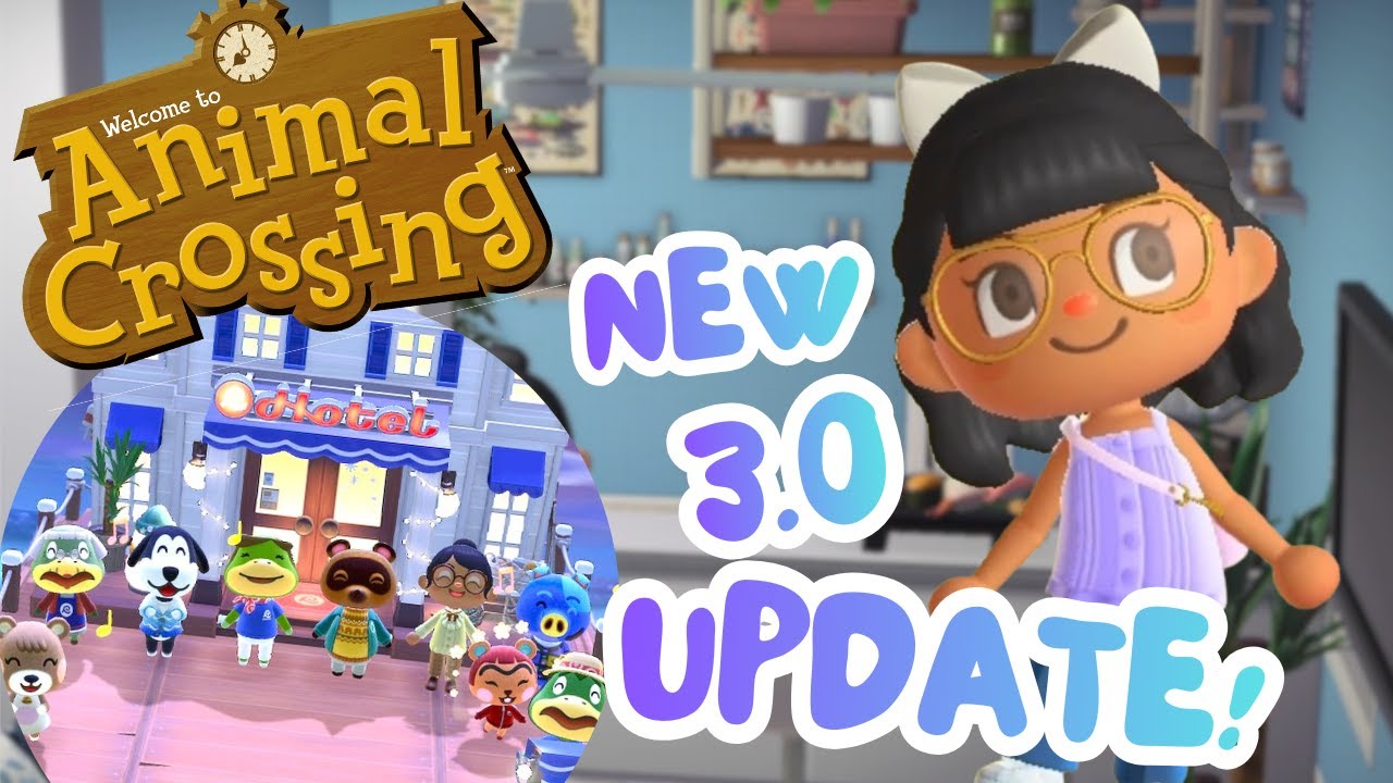 Обновление ACNH 3.0! Создаю свой первый гостиничный номер в Animal Crossing.