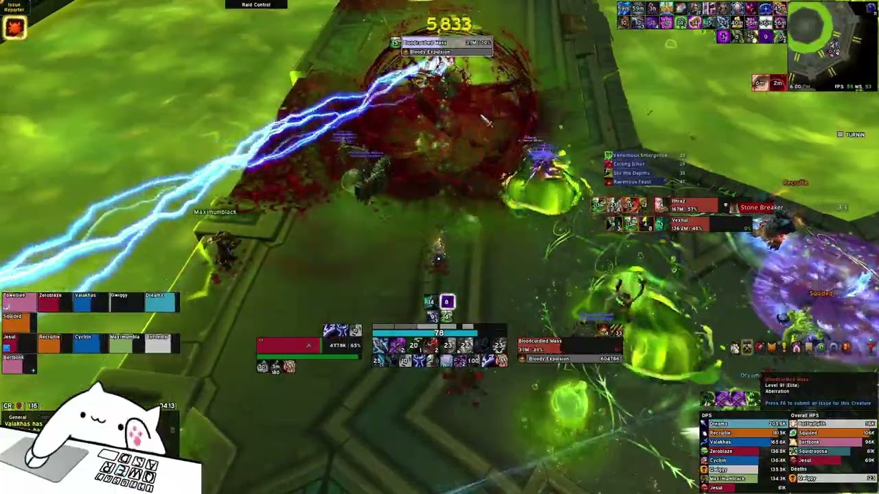 Heroic - The Twin Fangs - Unholy Death Knight PoV - 12.1 PTR Testing