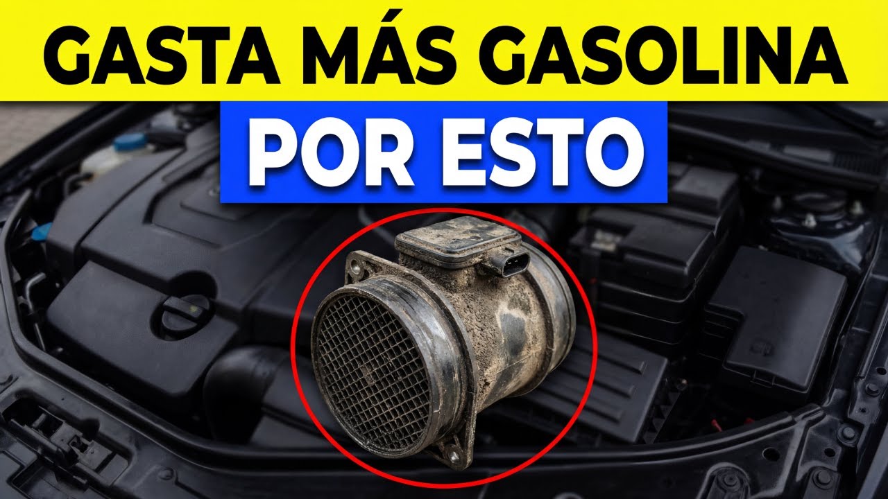Este Sensor Sucio Hace que tu Auto Gaste Más Gasolina